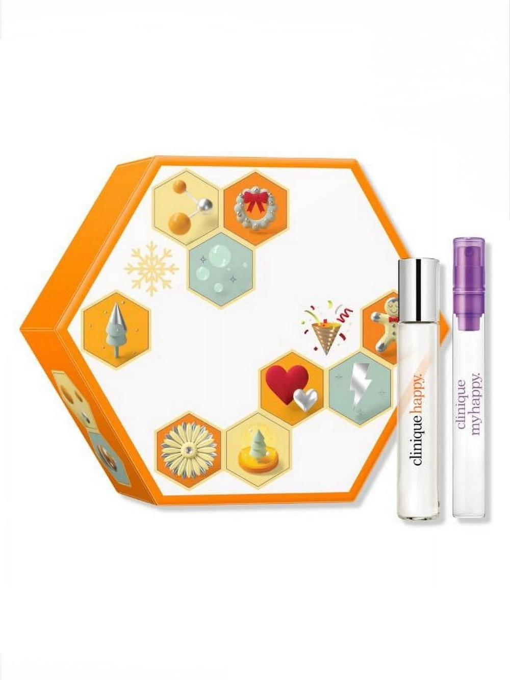 NEW 2pc Clinique Happy Couple Duo Fragrance P Travel Spray
